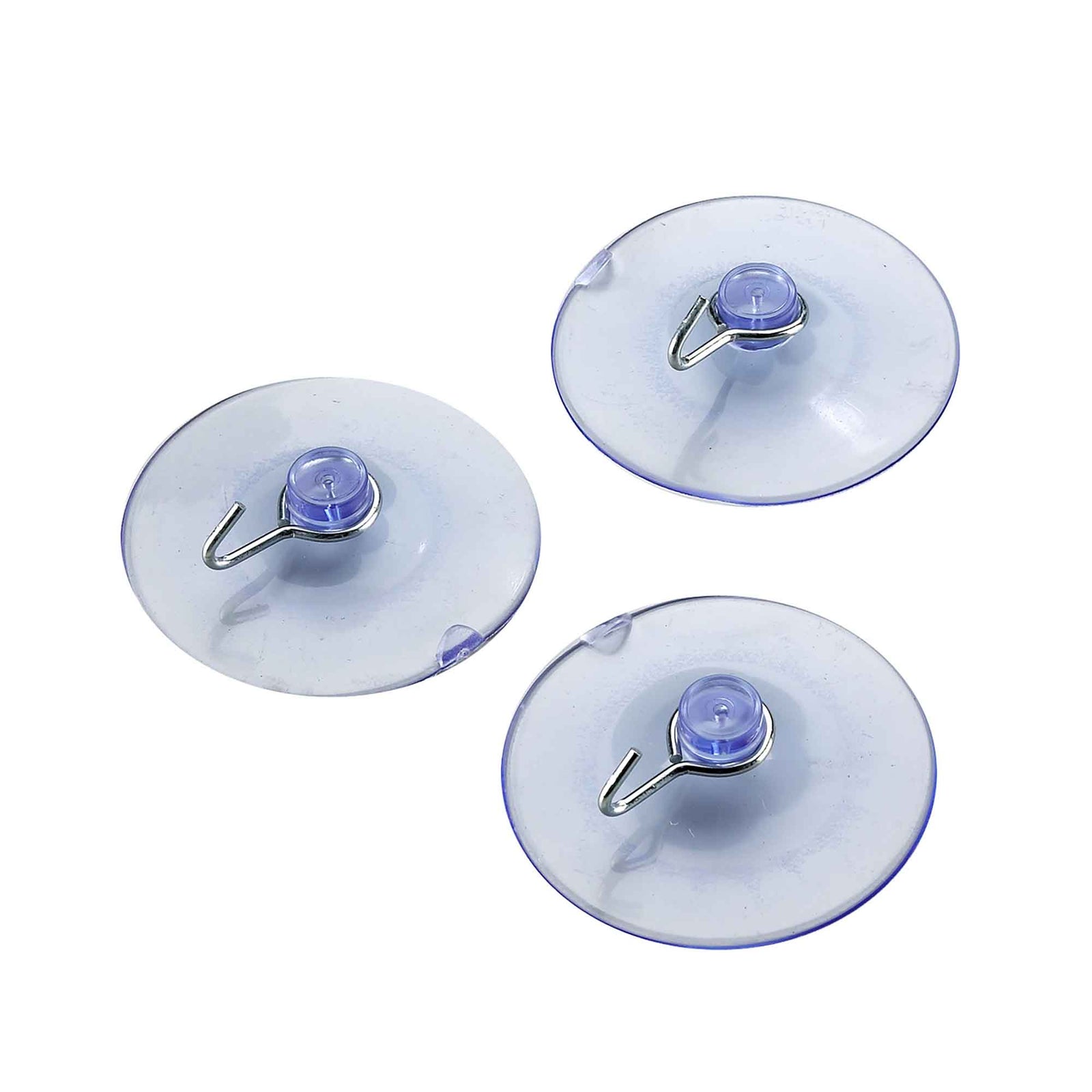 Crochets à ventouse, emballage de 3 unités