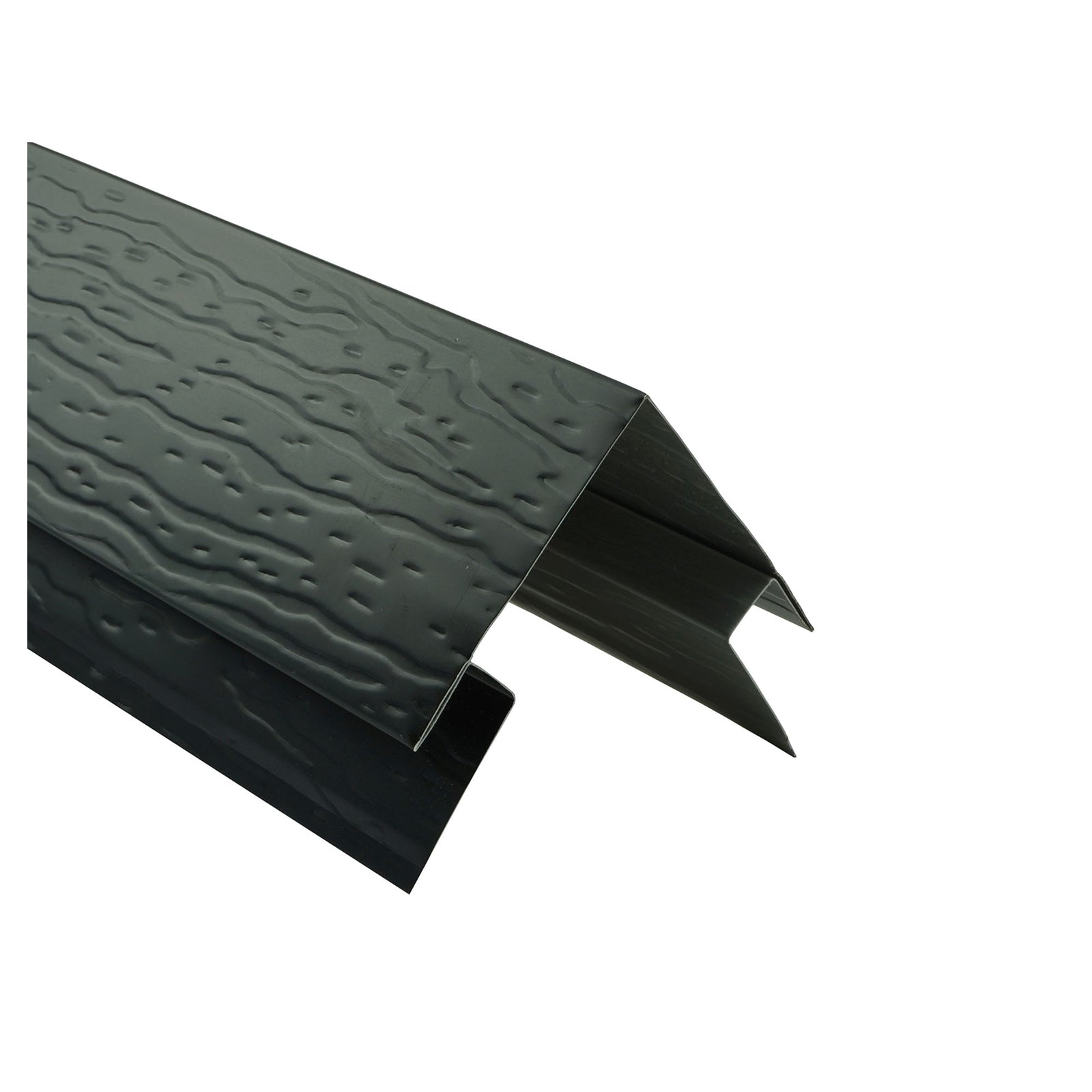 Coin extérieur de 1/2" x 10', noir mat