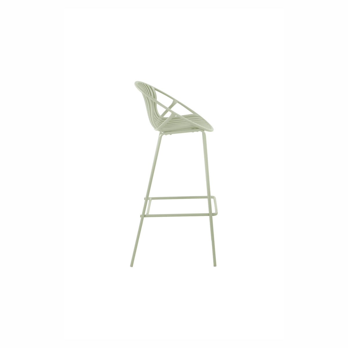 Chaise de bistro d'extérieur Boréale, vert sauge