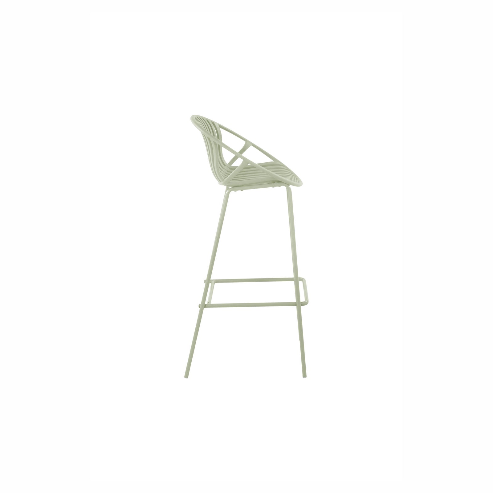 Chaise de bistro d'extérieur Boréale, vert sauge