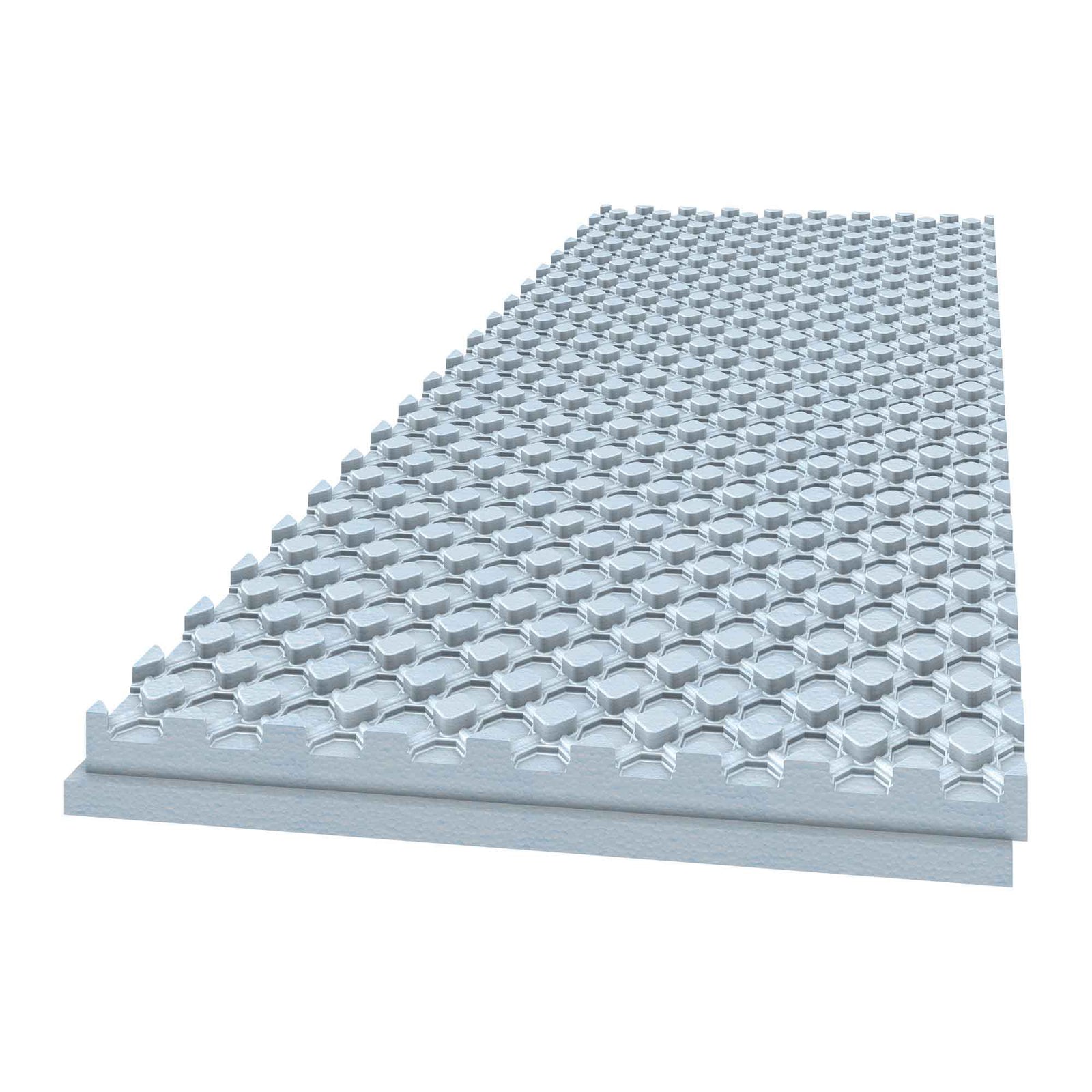 Panneau isolant moulé pour plancher à chauffage radiant hydronique SR.HYDROPEX  200,  2-1/2'' x 4' x 8' (R10 / 16 PSI)