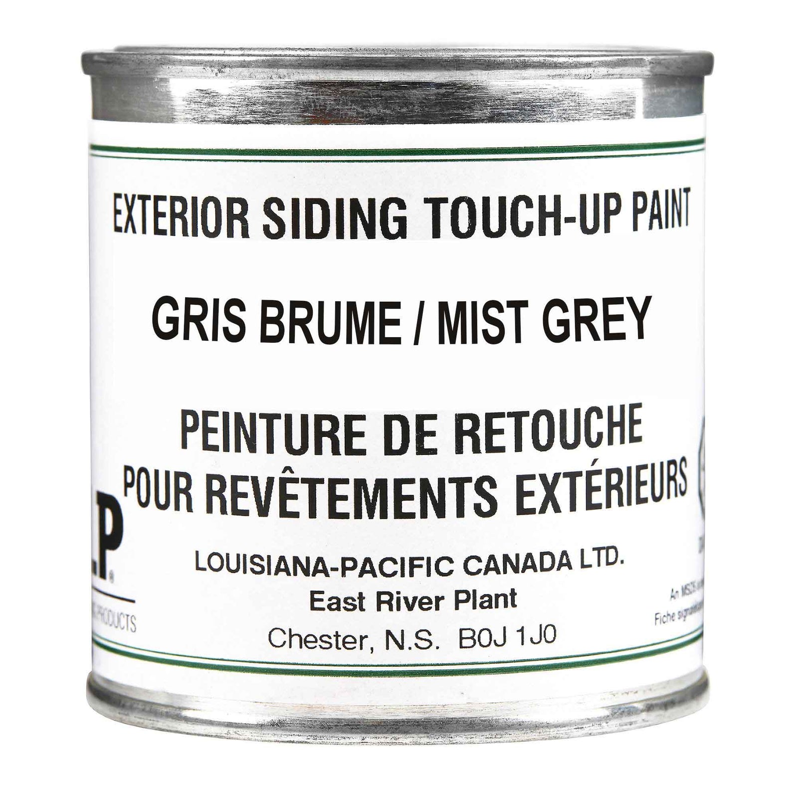 Peinture de retouche pour revêtements extérieurs 284 ml, gris brume