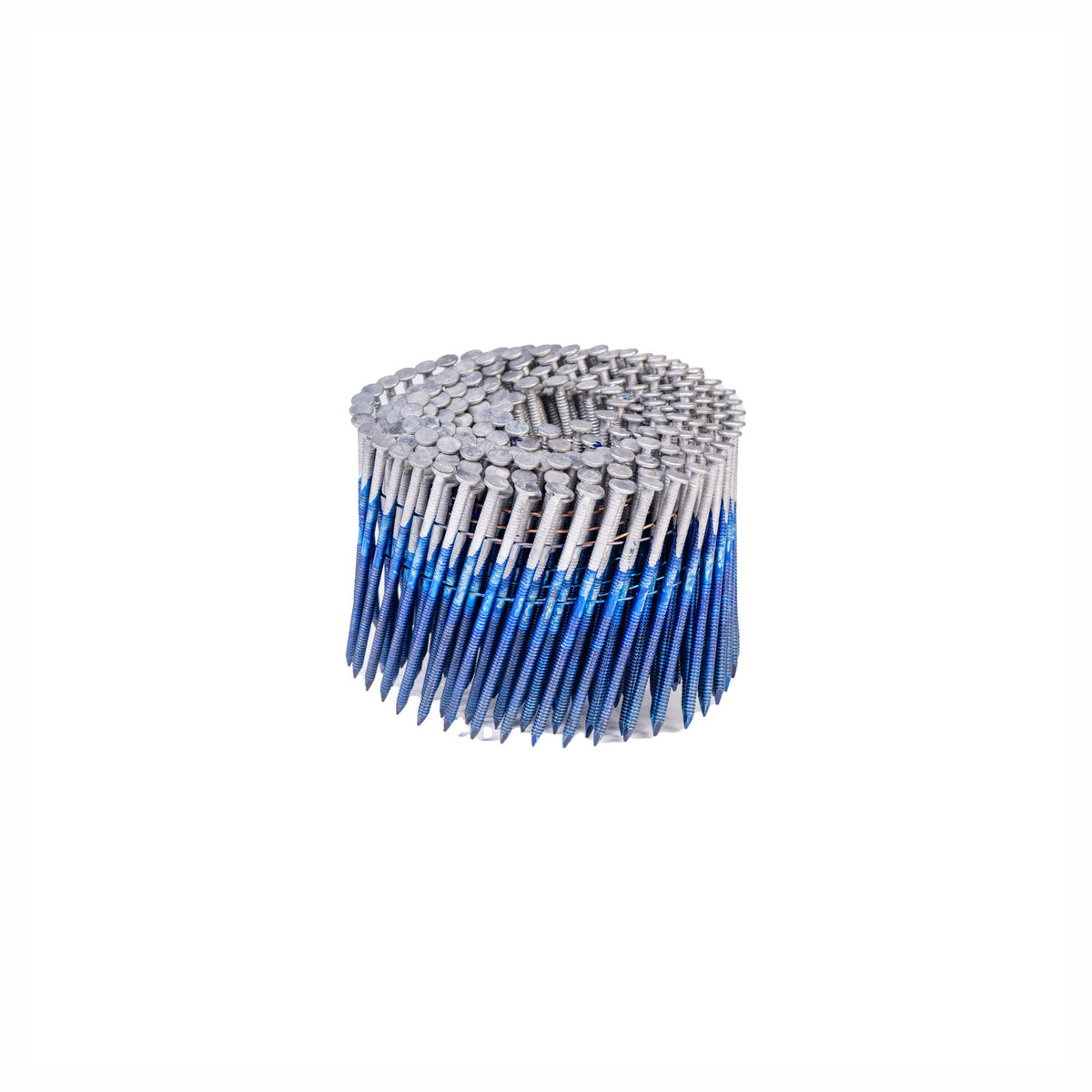 Clous en rouleaux galvanisés à chaud à angle de 15° avec tiges annelées, 3-1/4" x .120 (4 000 unités)