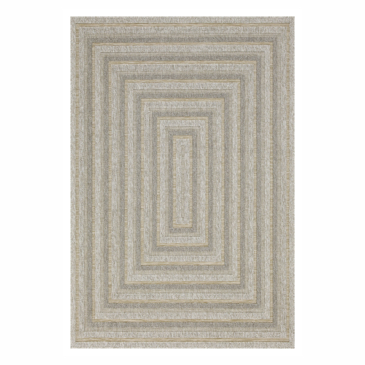 Tapis d’extérieur Assia, 5'-3" x 7'-3" (ASI-85)
