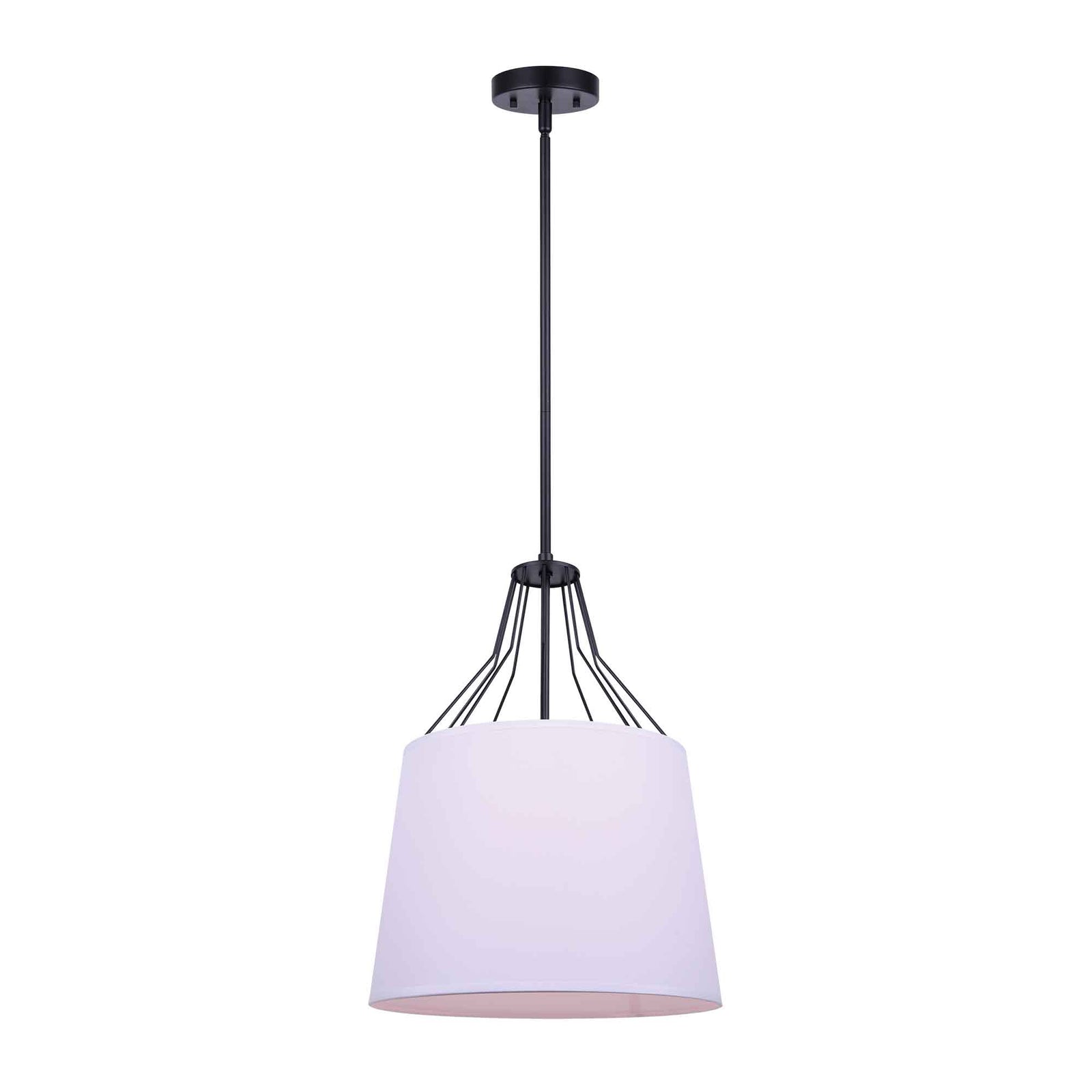 Luminaire suspendu à 1 lumière Anton, 13" x 20,5" à 68,5"