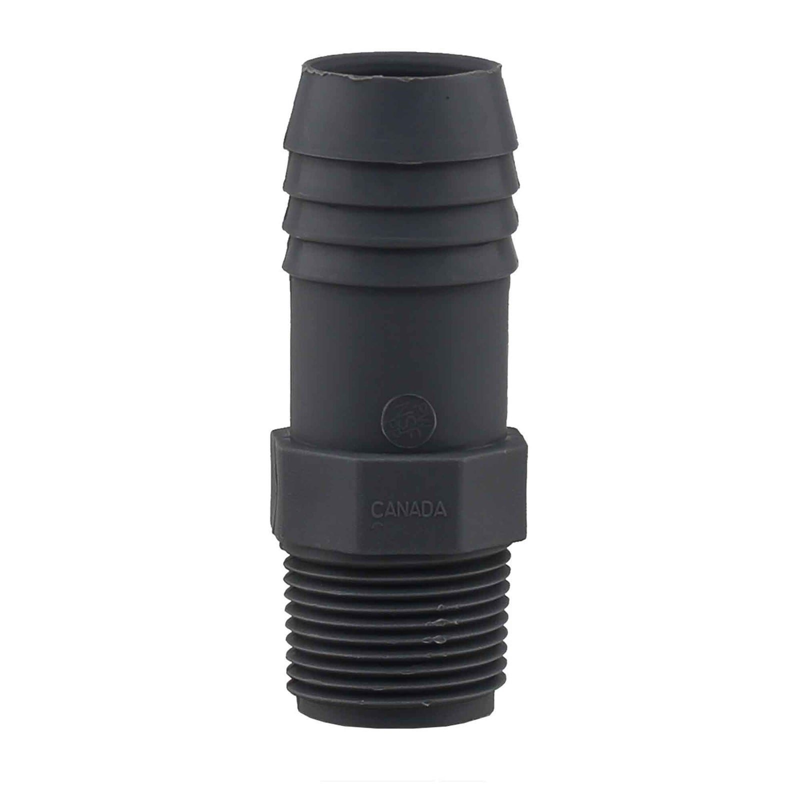 Adaptateur en Poly à insertion x MPT, 1'' x 3/4''