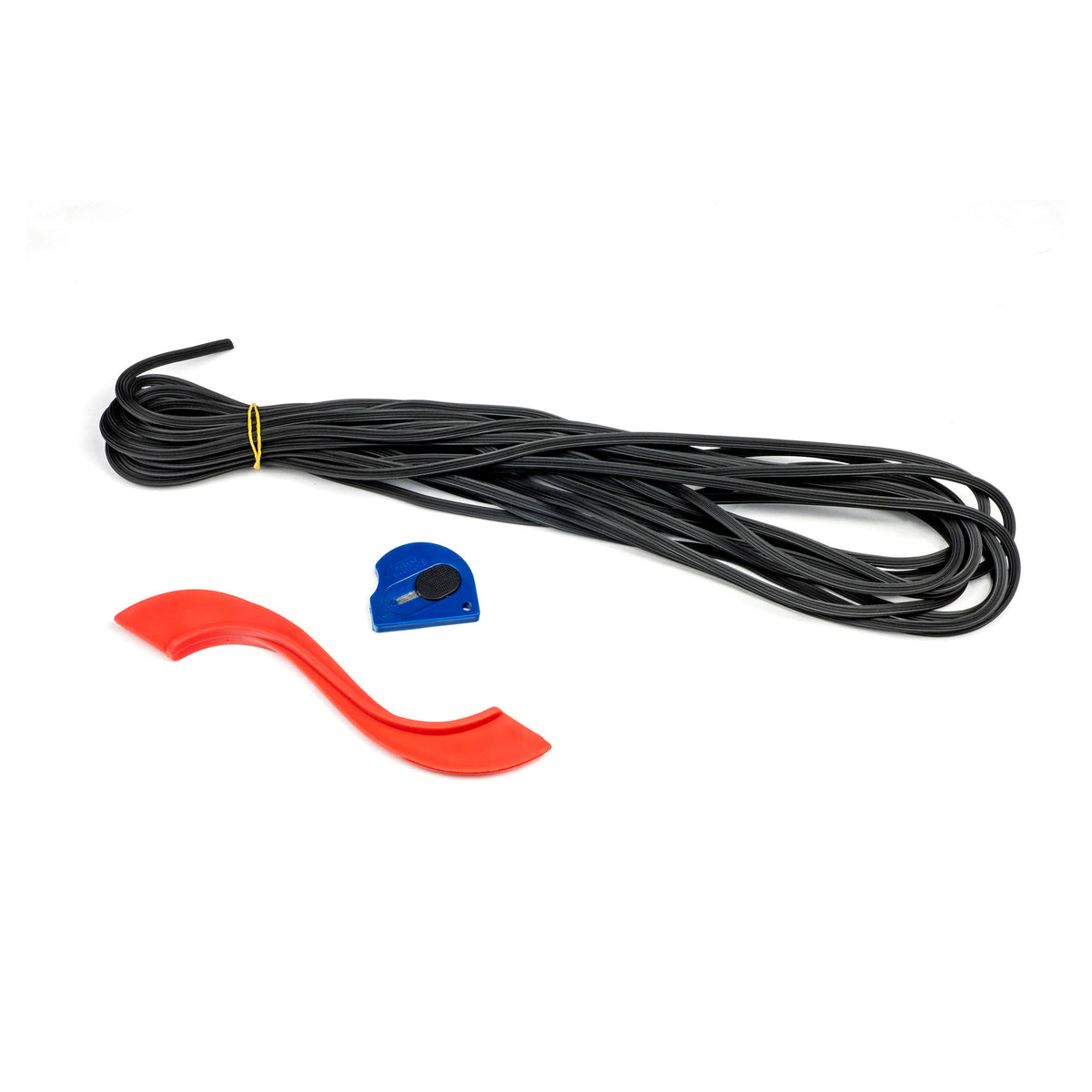 Kit de moustiquaire résistante aux animaux pour fenêtres et portes, 48'' x 84''