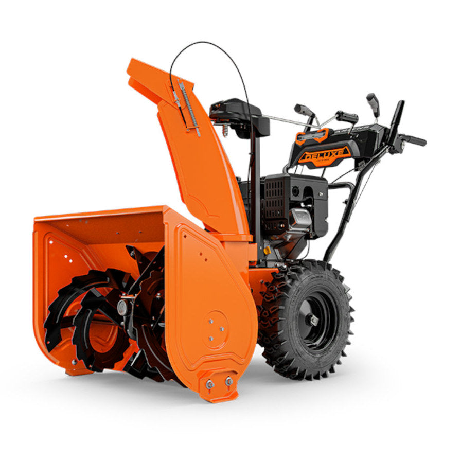 Souffleuse à neige Deluxe 28 à 2 phases et 252 cm³, 28"