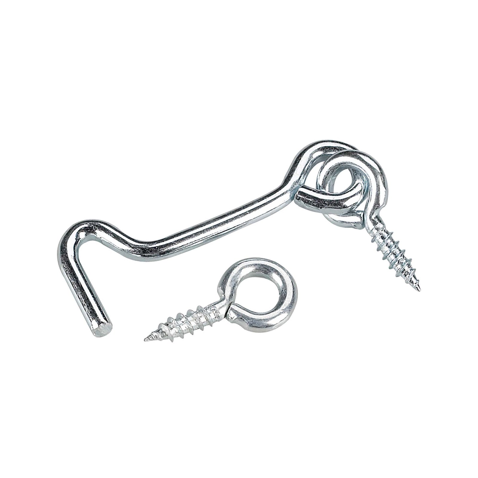 Crochet et oeillet à barrière de 2'', emballage de 2 unités