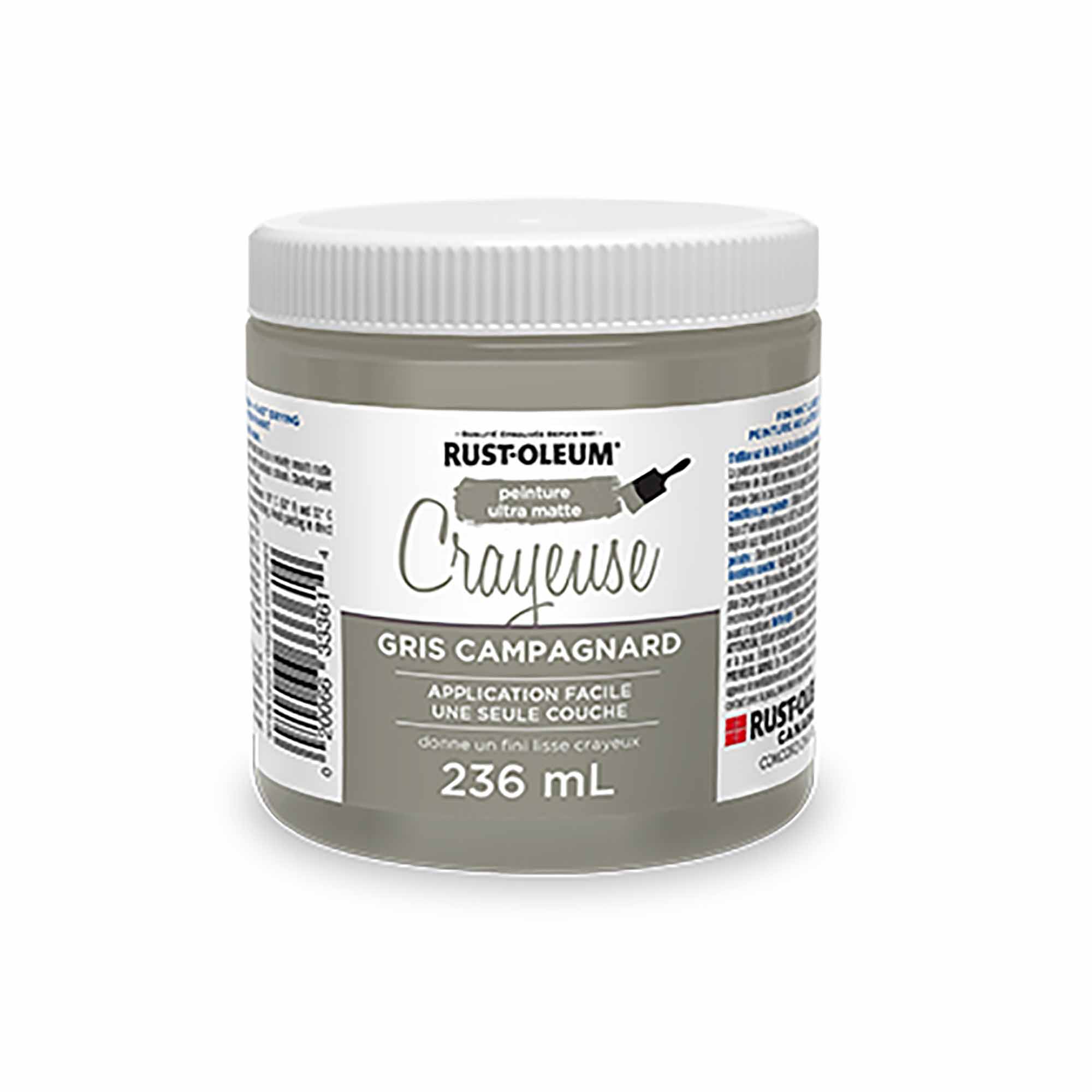 Peinture à la craie Ultra Mate gris campagnard, 236 ml