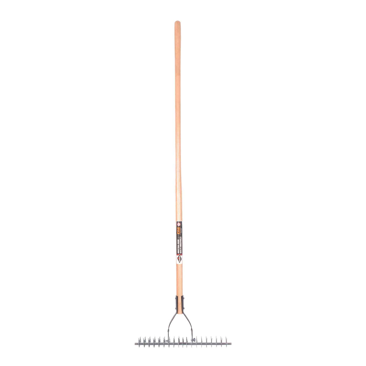 Râteau à déchaumer à tête d'acier, 19 dents