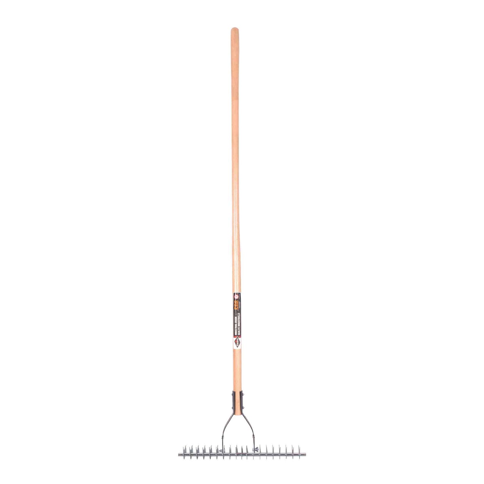 Râteau à déchaumer à tête d'acier, 19 dents