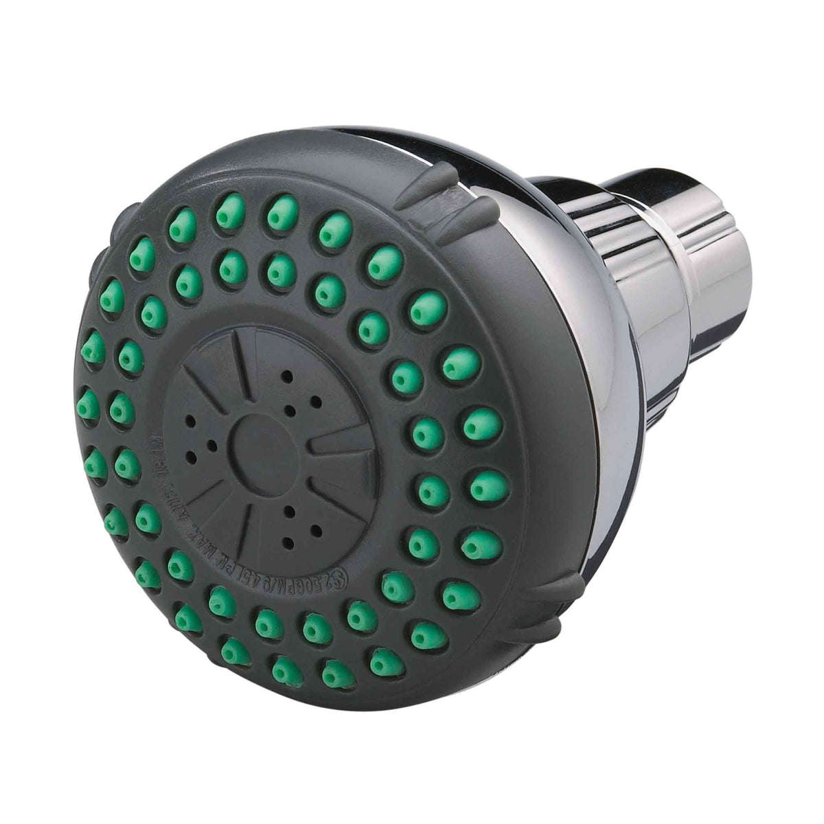 Pomme de douche à 3 réglages, chrome