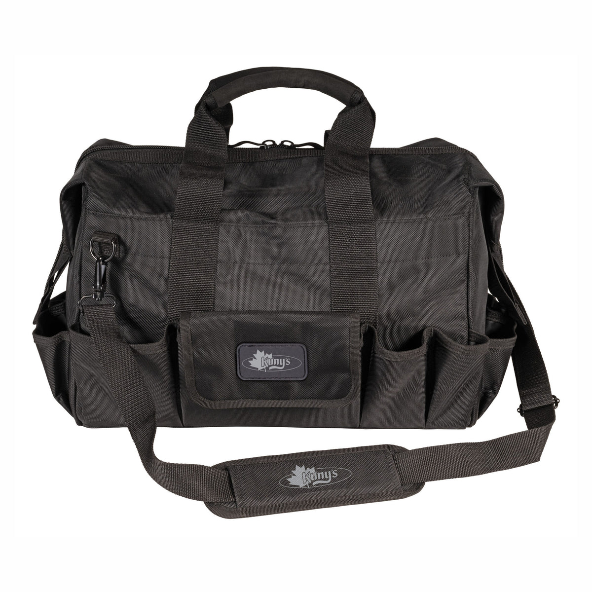 Sac à outils d’entrepreneur noir de la collection Phantom, 26 poches