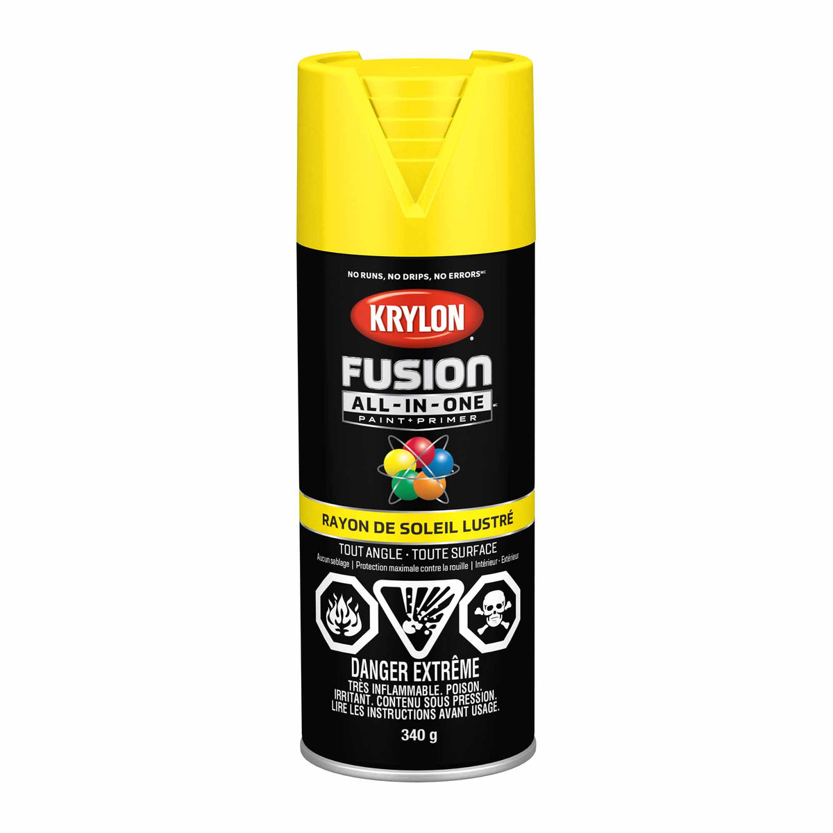 Krylon Fusion All-In-One aérosol rayon de soleil lustré, 340 g