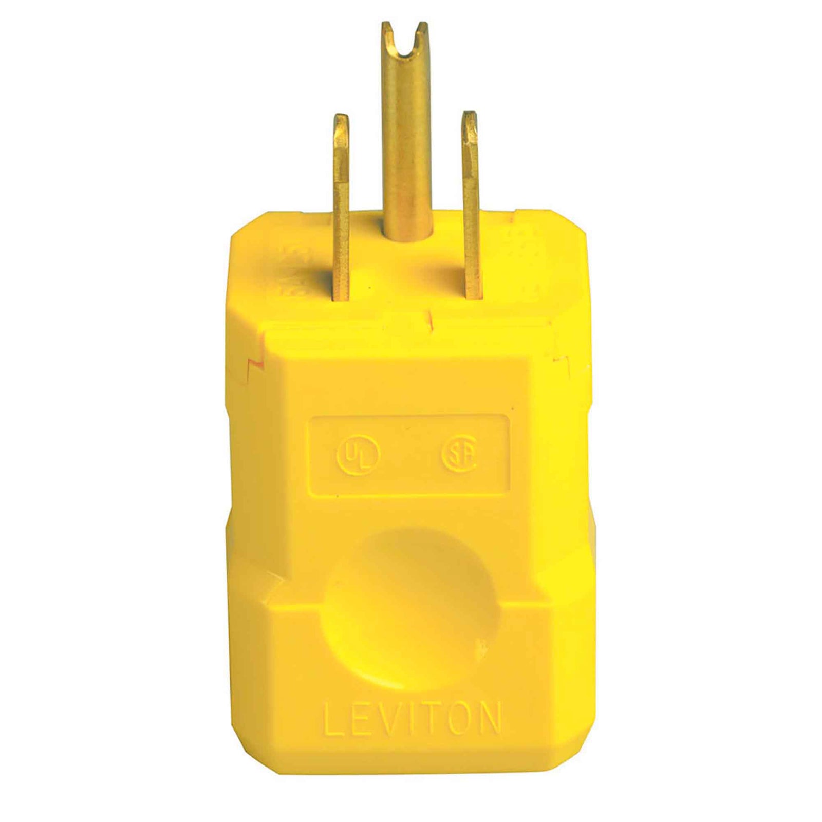 Prise en nylon Python de 15 A / 125 V, jaune