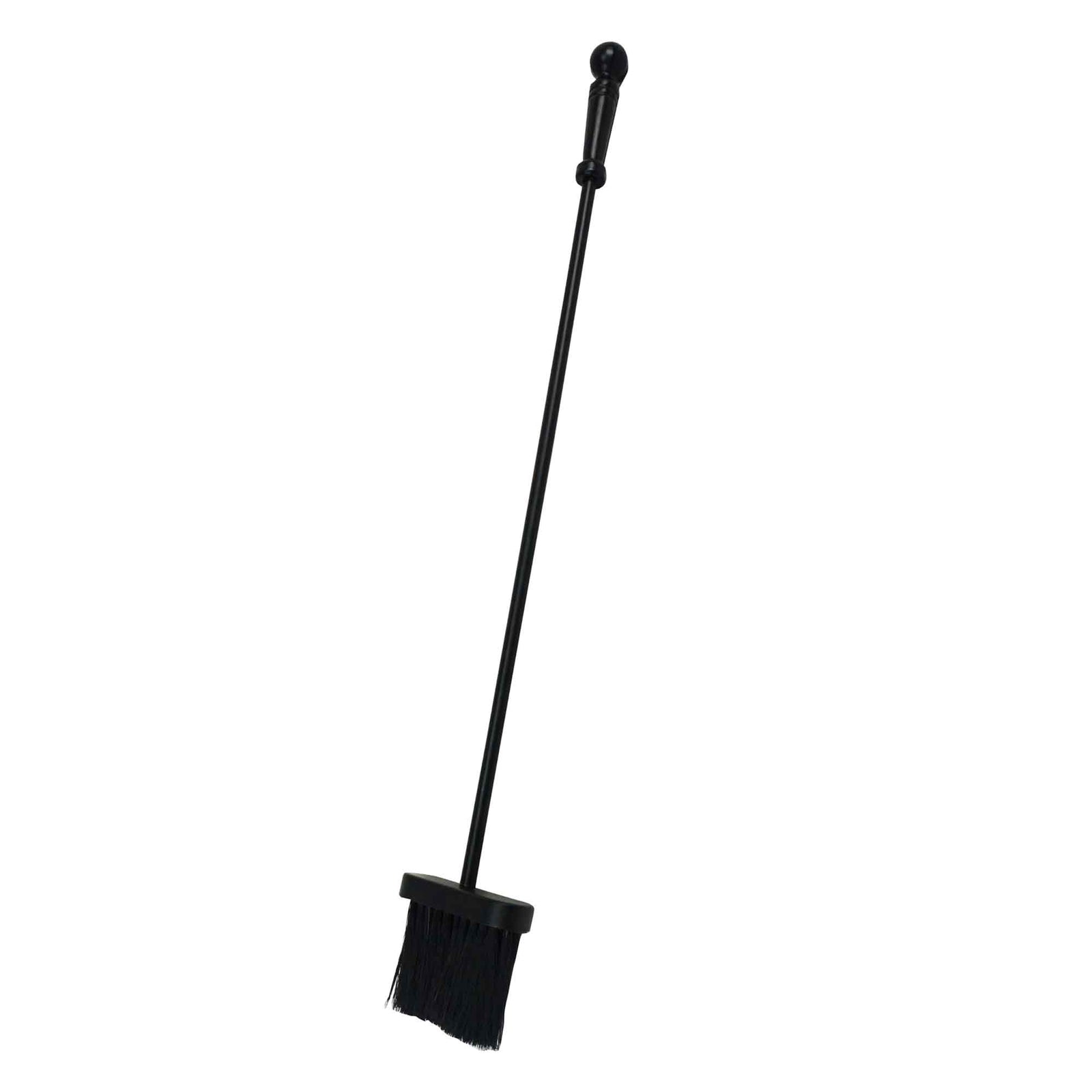 Brosse de foyer en acier de la collection "Ashford", noir