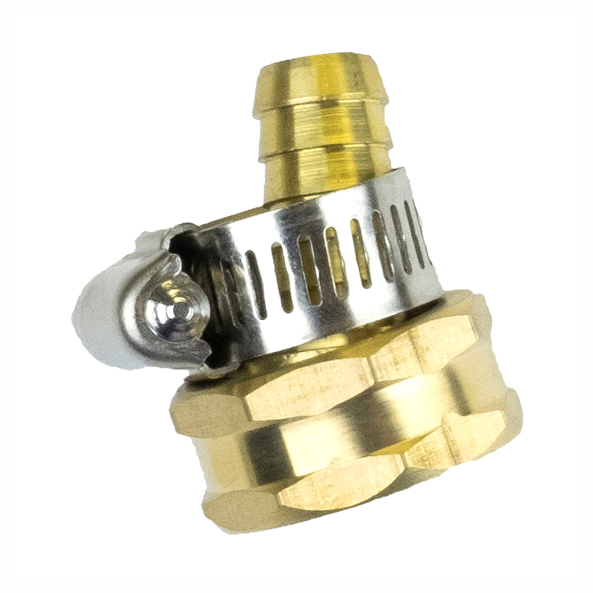 Raccord femelle en laiton pour boyau d'arrosage, 1/2"