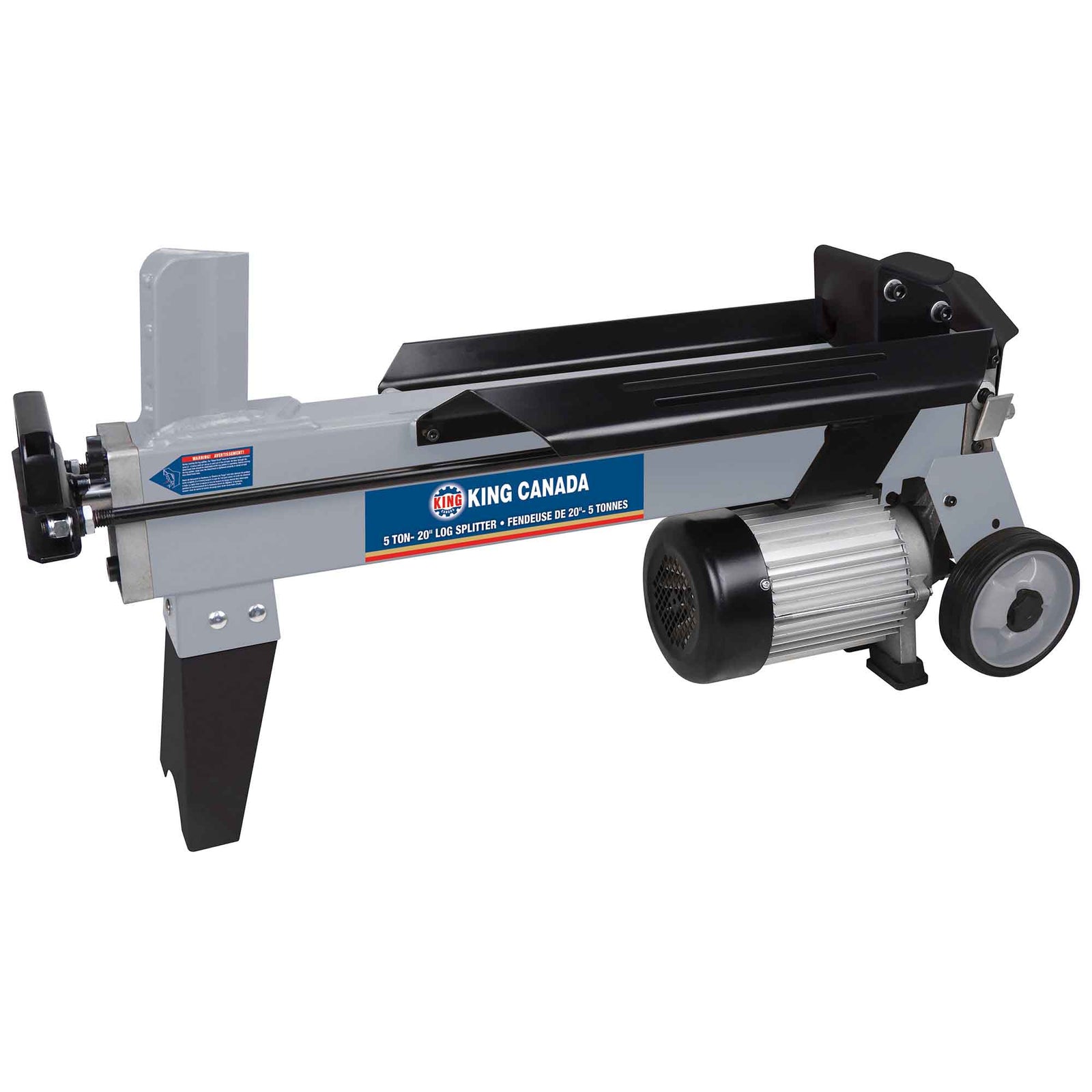 Fendeuse électrique de 5 tonnes, bûches de 20-1/2" 