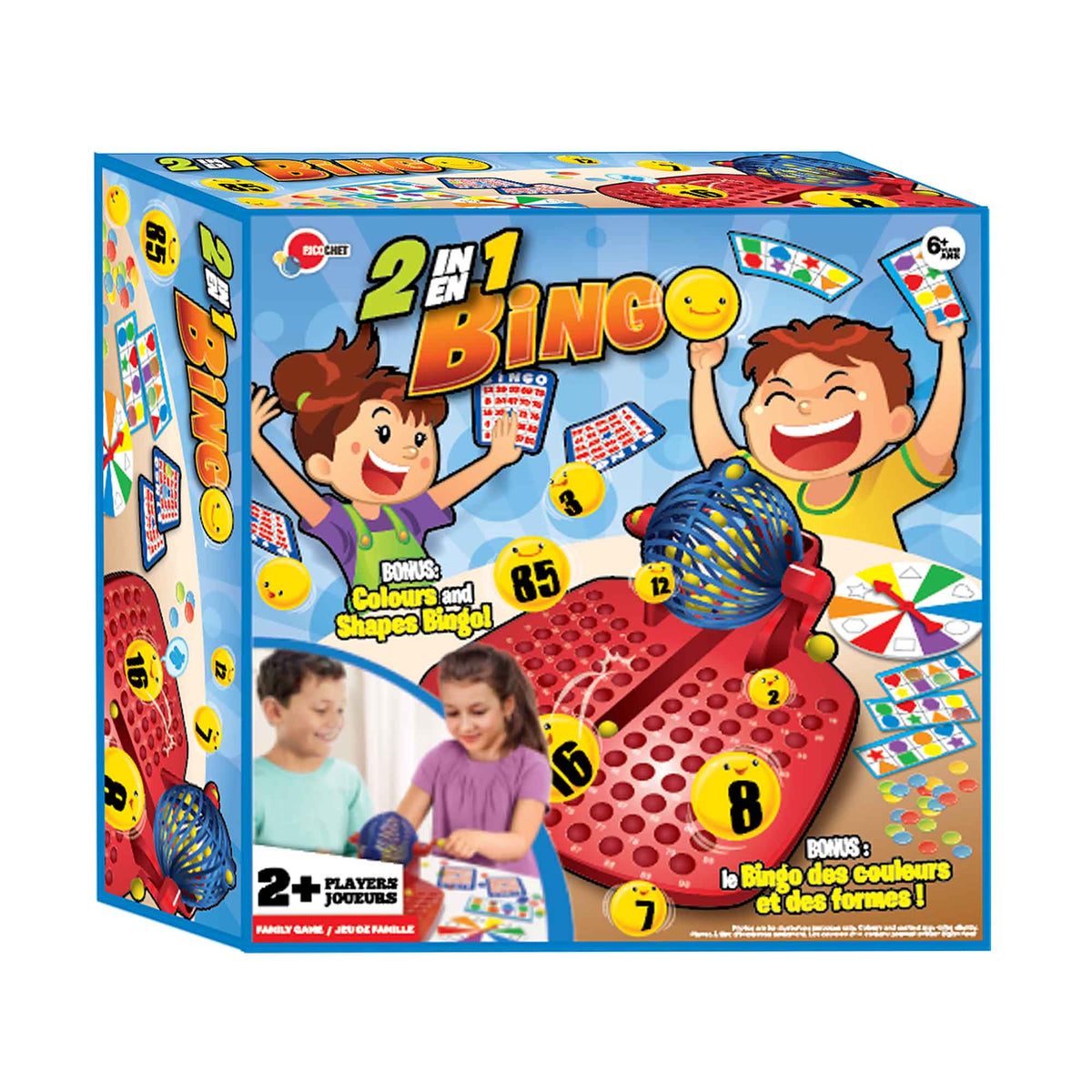 Jeu de bingo 2 en 1, 2 joueurs et plus