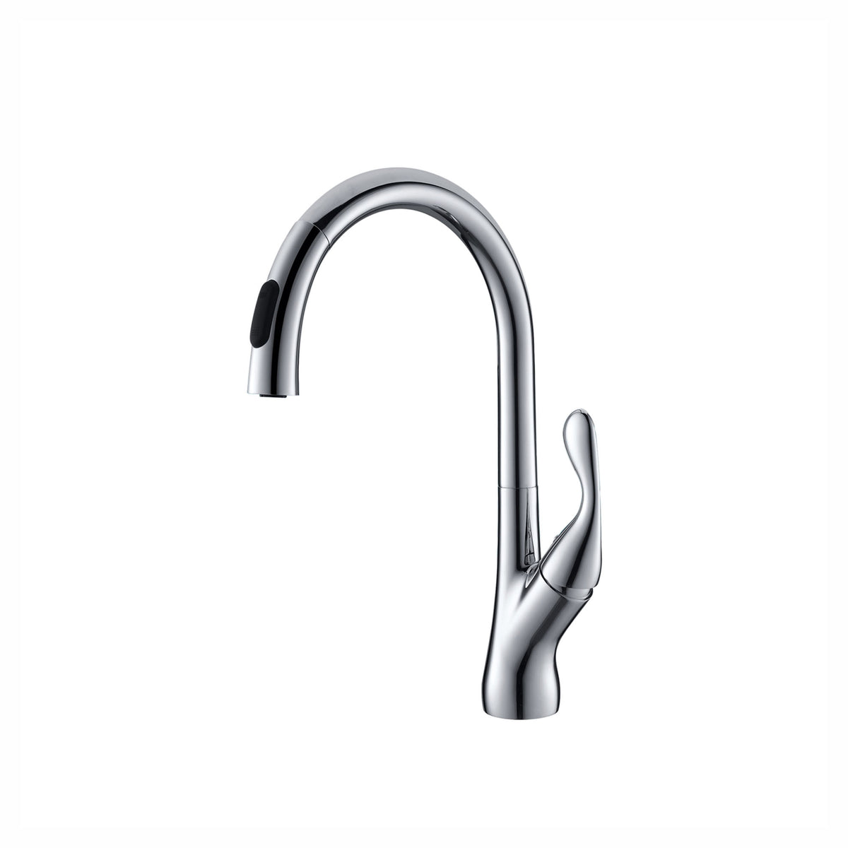 Robinet de cuisine Richeville avec bec amovible pivotant, chrome poli
