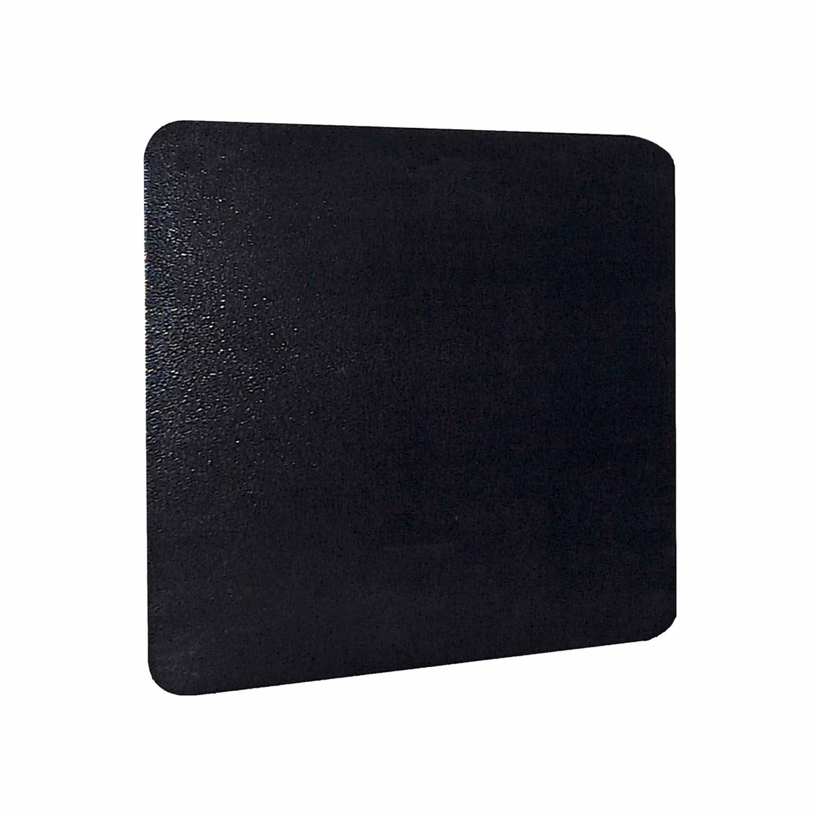 Écran protecteur noir texturé pour poêle, 40'' x 48''    