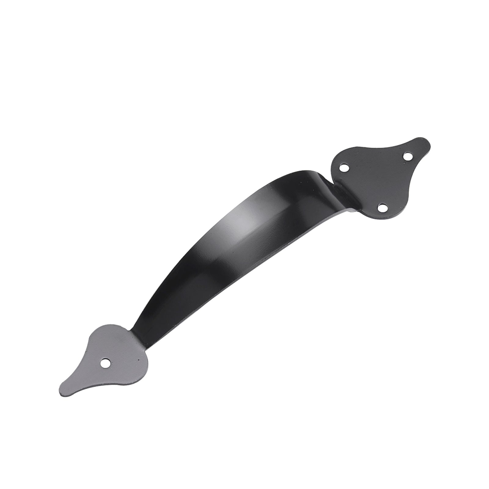 Poignée décorative noire # 47, 10''