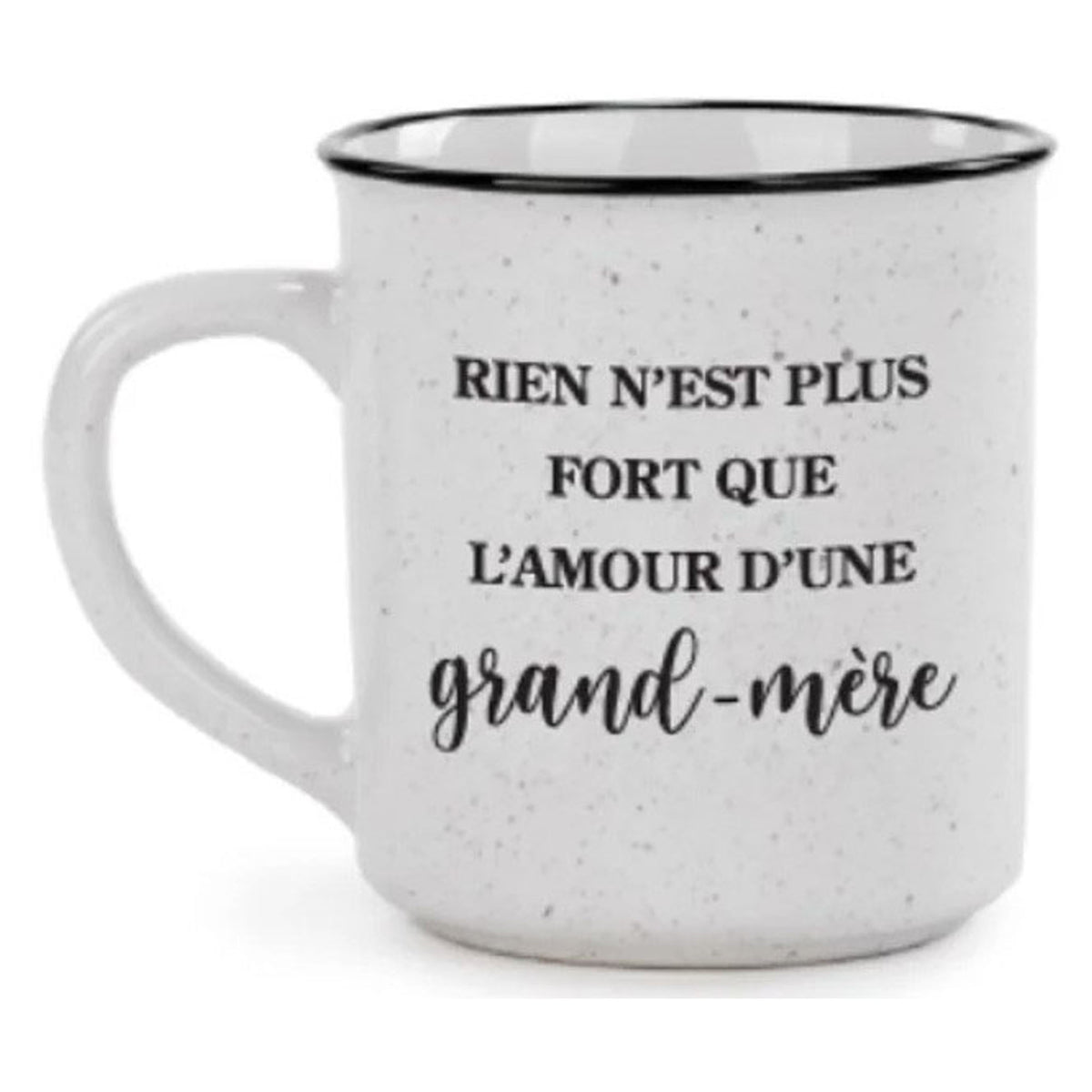 Tasse à café "Rien n’est plus fort que l’amour d’une grand-mère", 3-1/2" x 4-1/2"