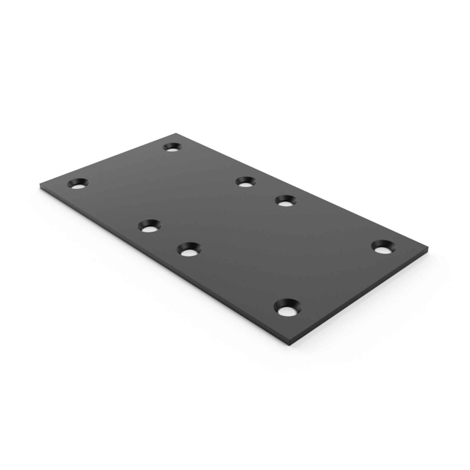 Connecteur plat à trous coniques, 4" x 8" x 1/8"