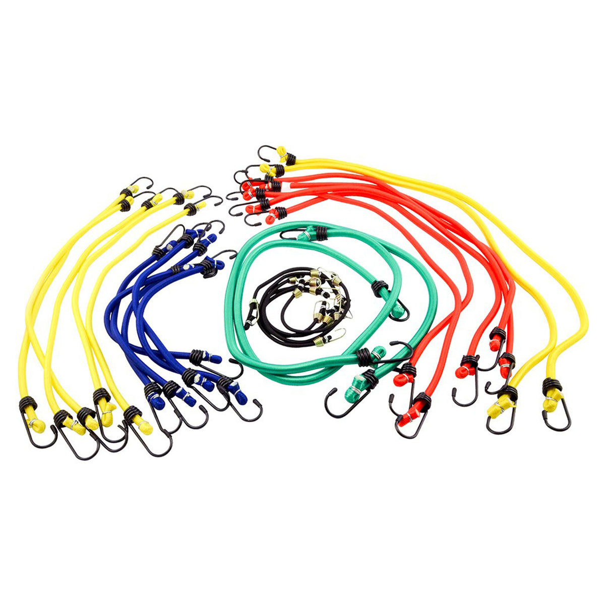 Assortiment de cordes élastiques, 25 pièces