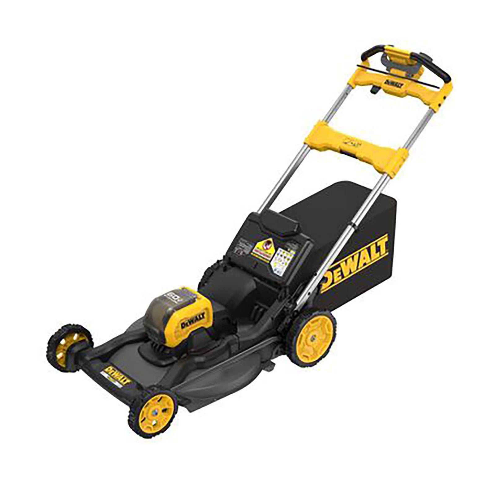 Ensemble de tondeuse autopropulsée par traction arrière de 21'', 2 batteries Flexvolt 12,0 Ah et chargeur inclus