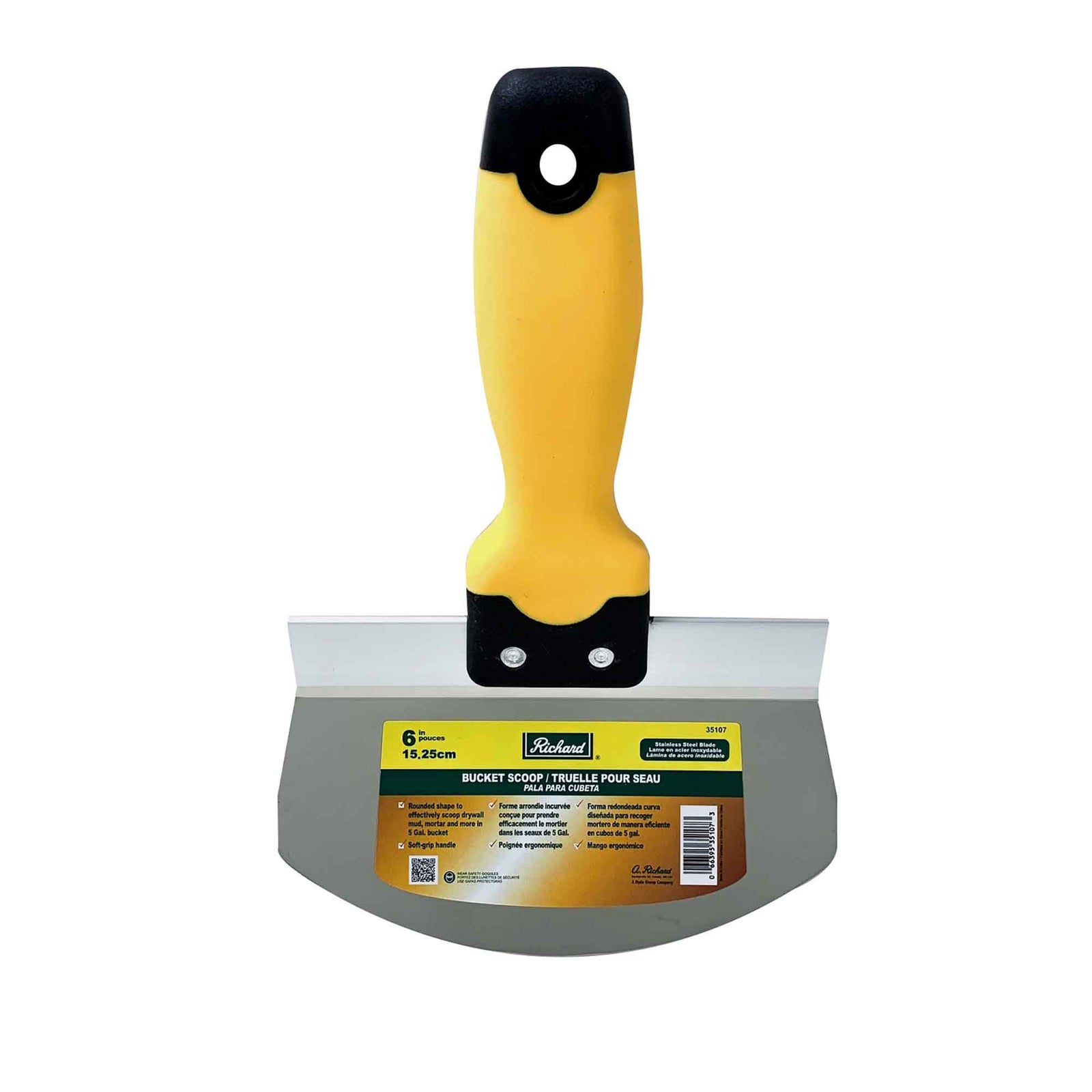 Truelle pour seau, 6"