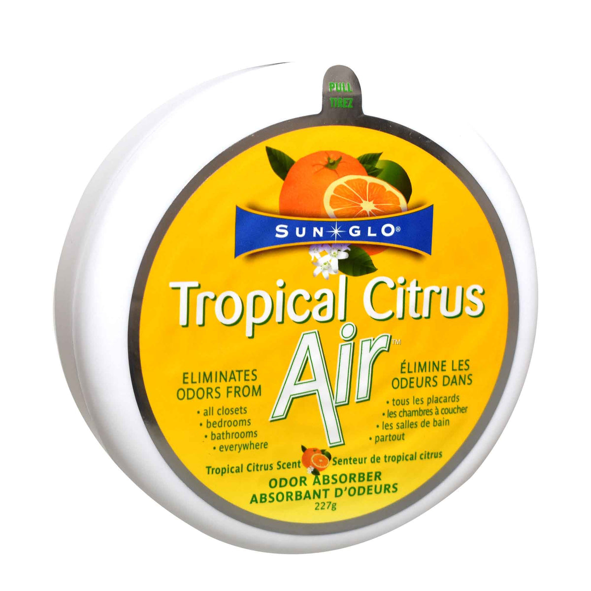 Absorbant d&#39;odeurs Air parfum Tropical Citrus, 227 g