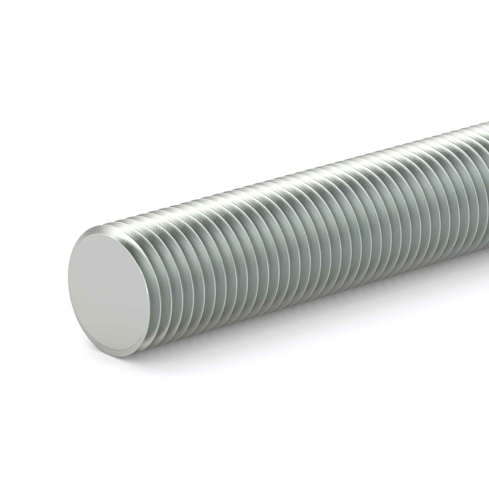 Tige filetée en acier zingué, 10-24 x 36''