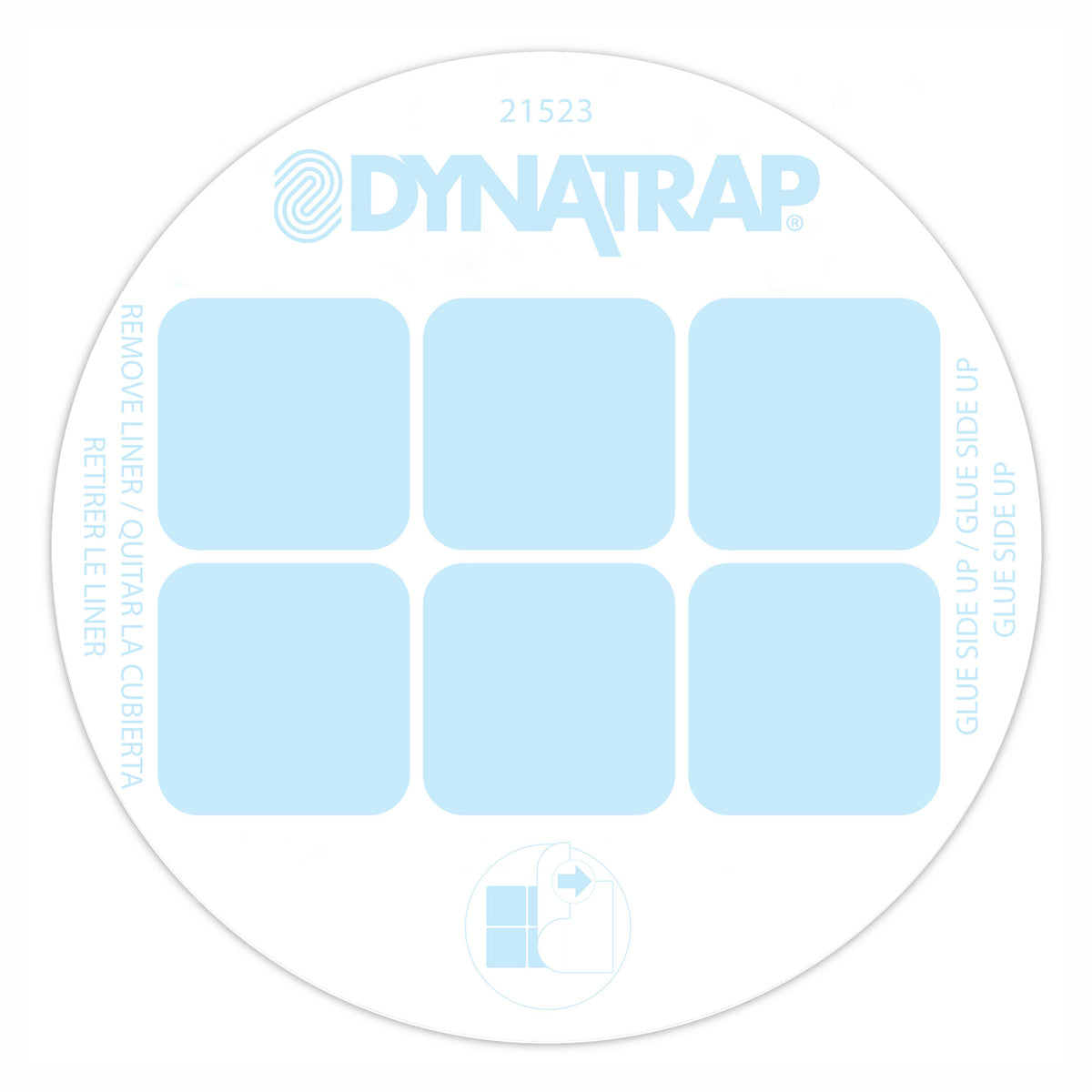 Cartes de rechange adhésives Dynatrap StickyTech, 12 unités