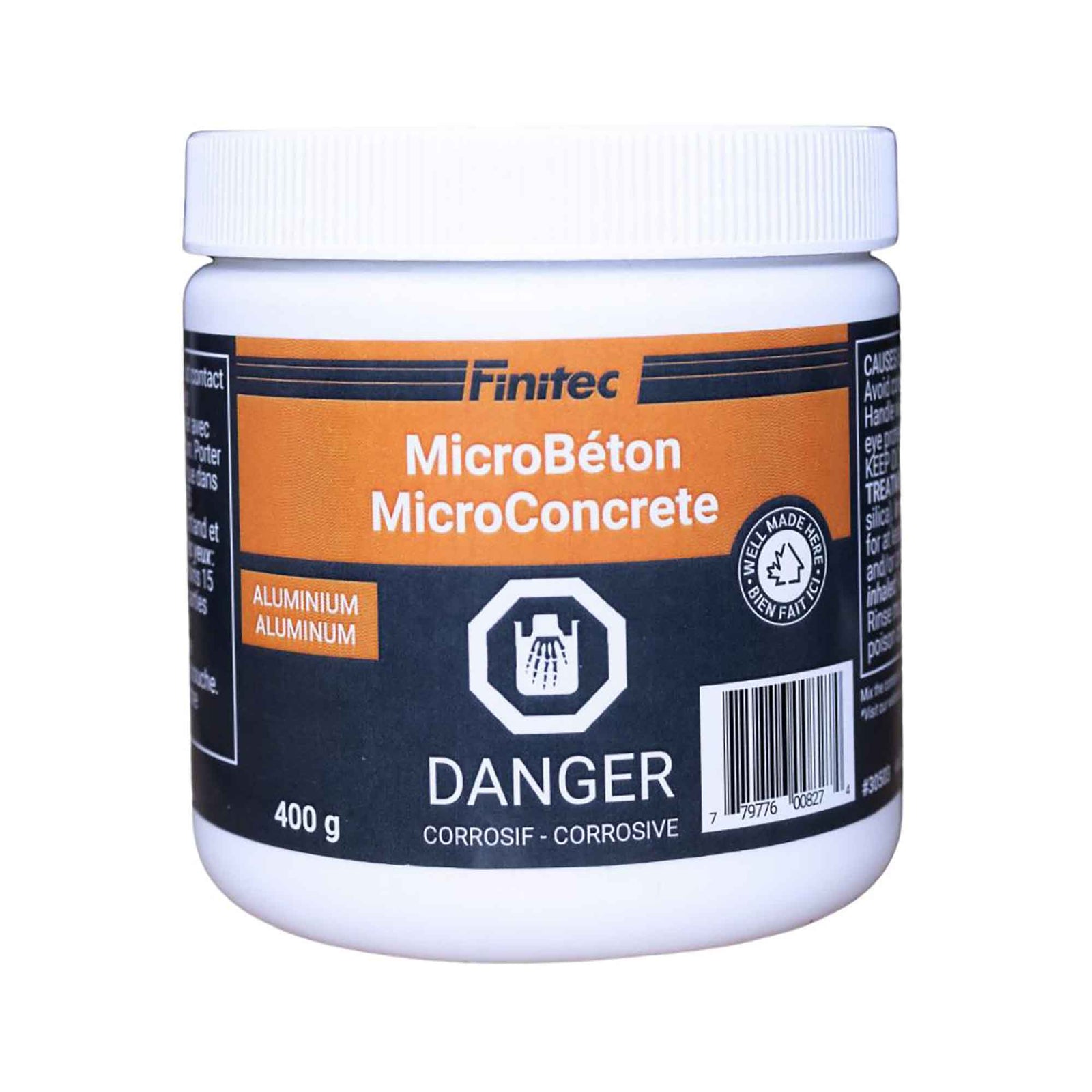 MicroBéton de 400 g, aluminium 