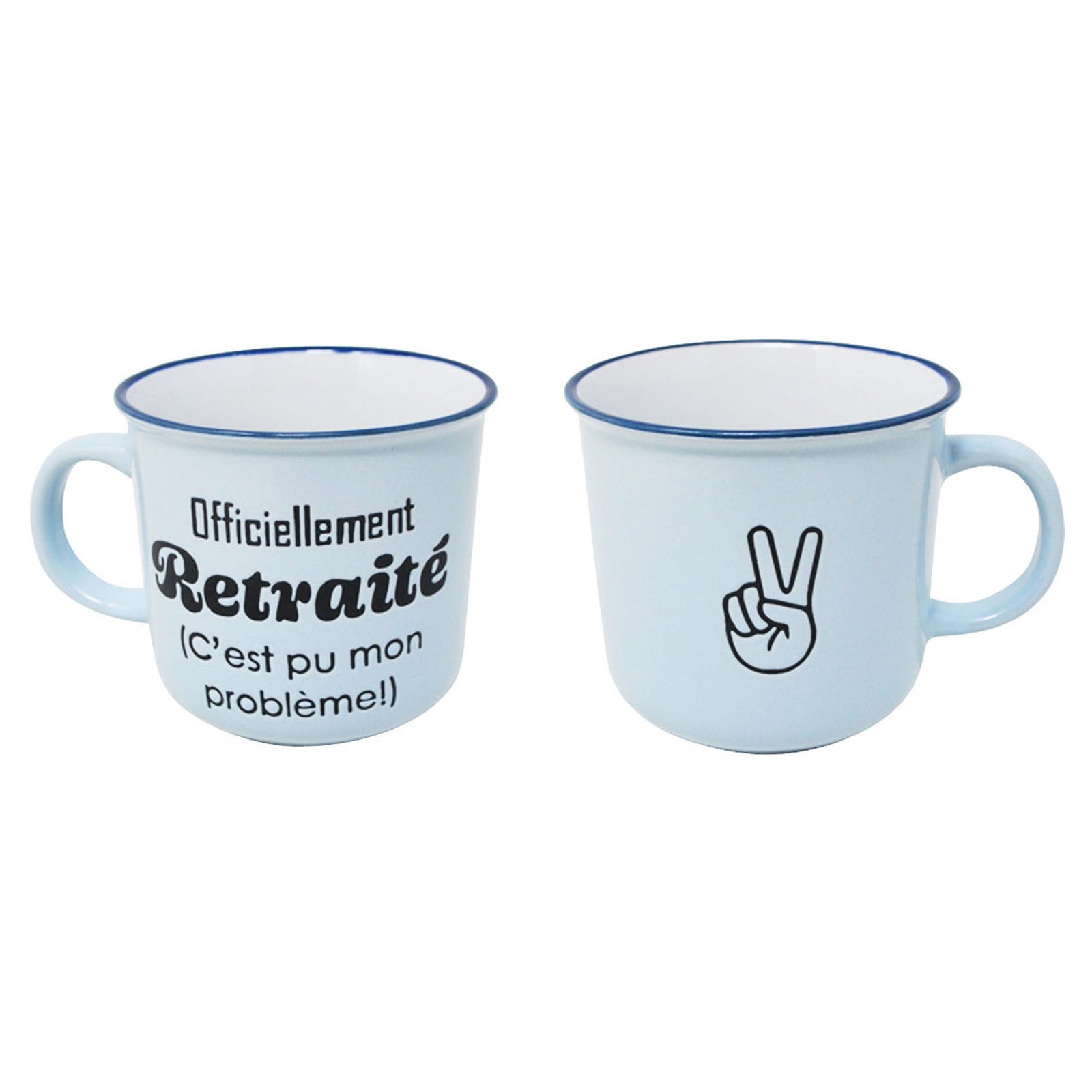 Tasse "Officiellement Retraité C’est pu mon problème", 400 ml