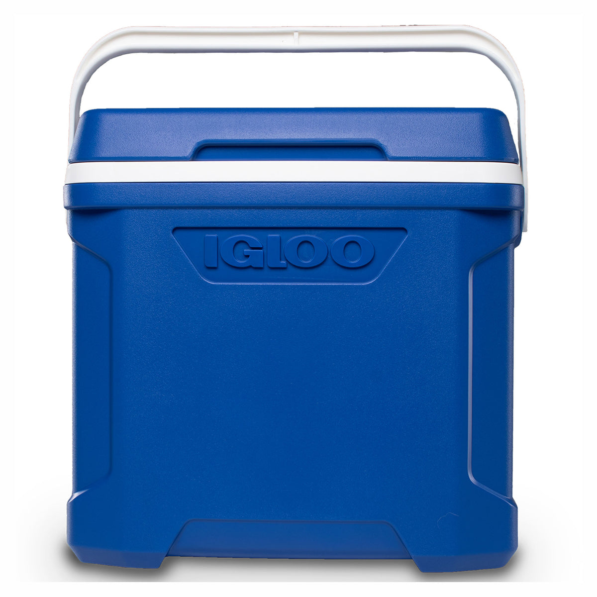 Glacière allongée bleue, 28 L