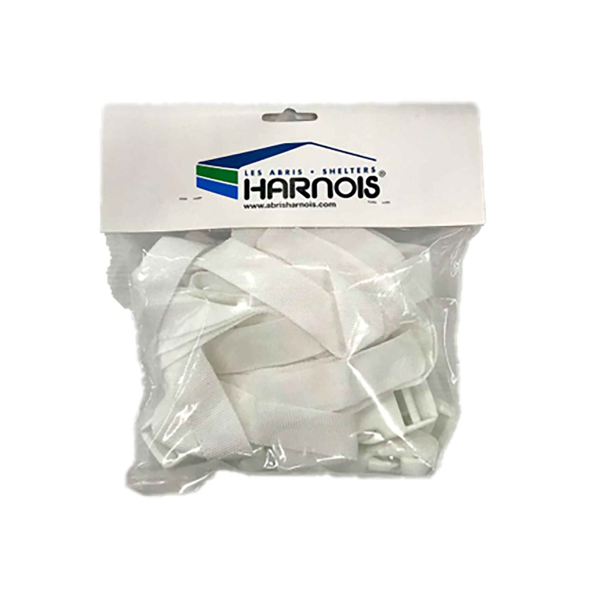 Sangle pour abris d'auto avec clip mâle-femelle, 1" x 25" (10 unités)