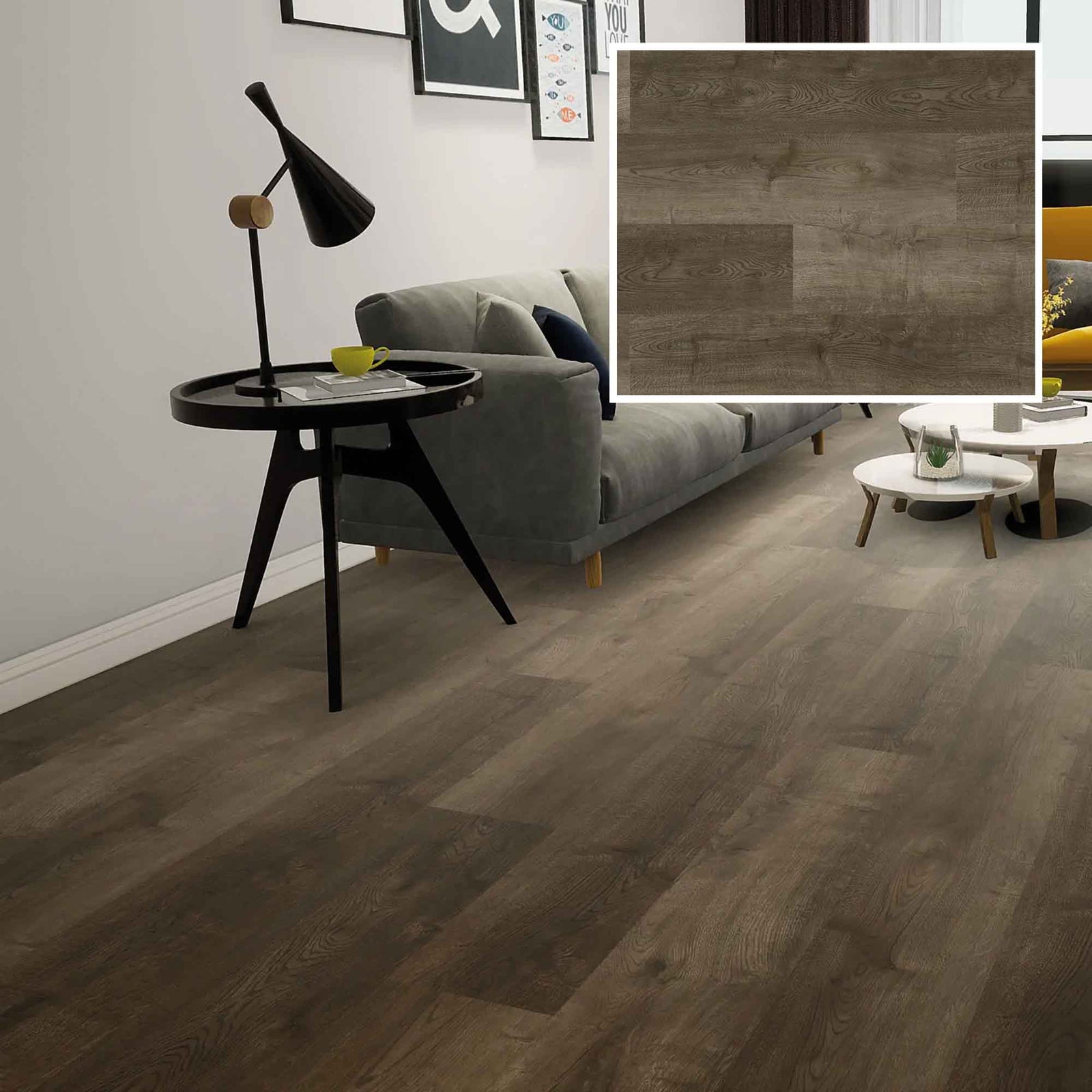 Plancher SPC flottant Kelowna de 4,2 mm, Southridge