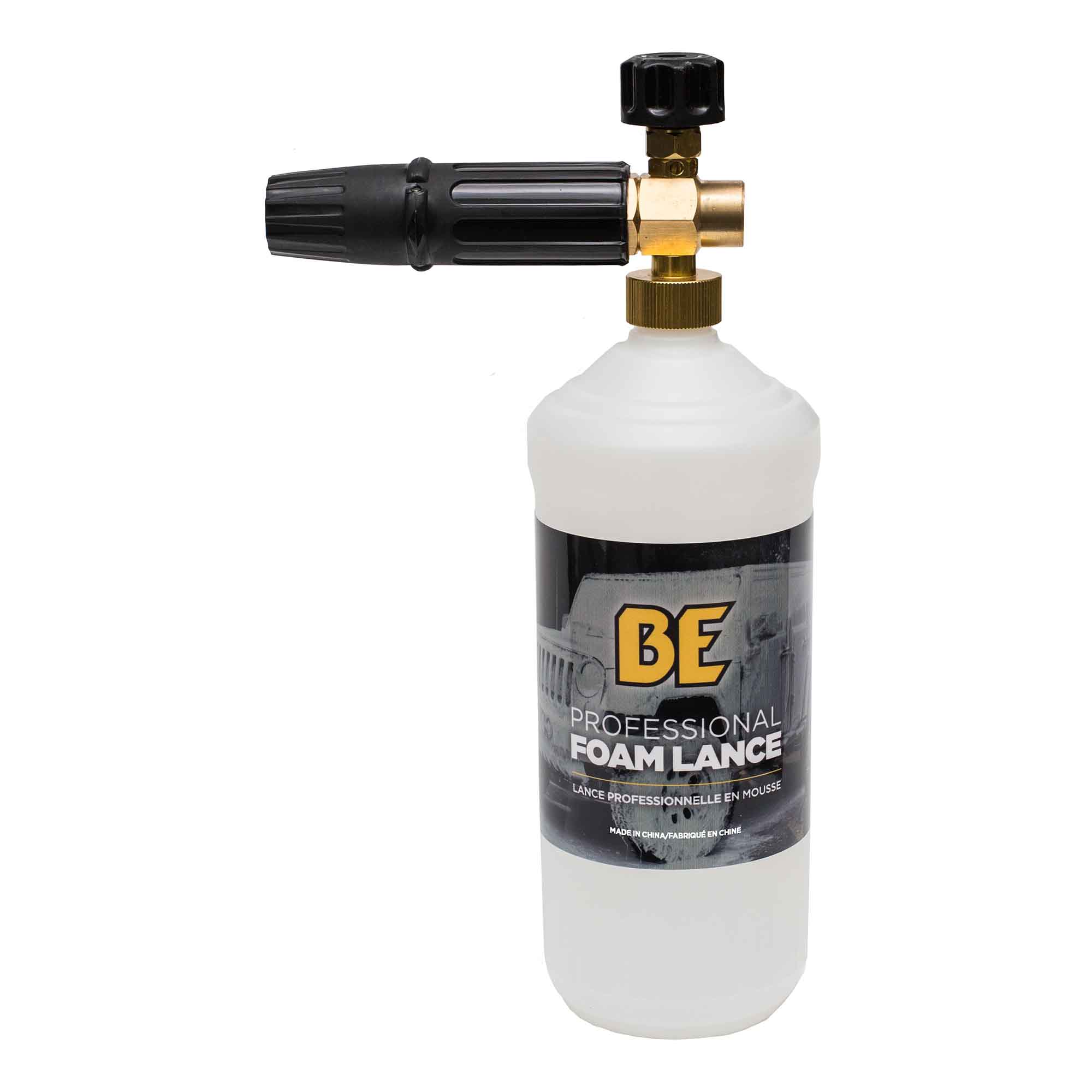 Canon à mousse pour nettoyage de voiture avec laveuse à pression, 1 L