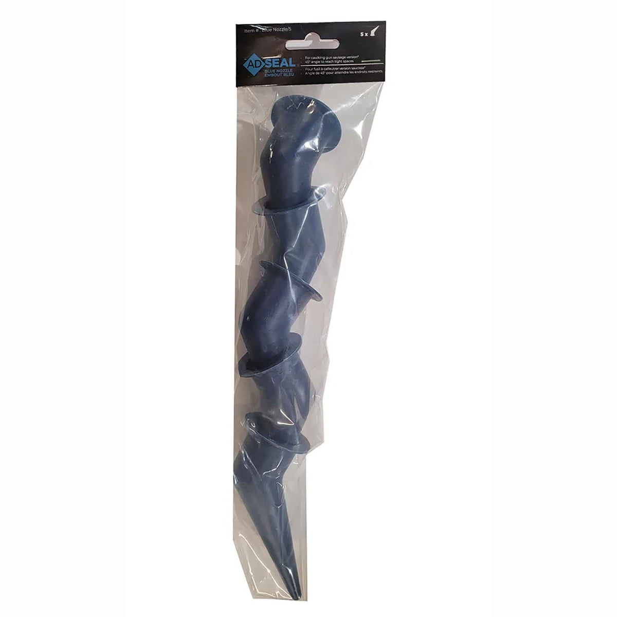 Embout en angle pour saucisse à 45°, 5 unités