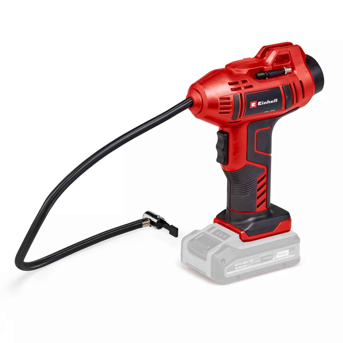 Gonfleur haute pression avec jauge numérique sans fil de 18 V, outil seulement