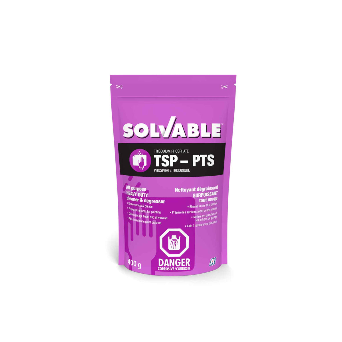 Nettoyant et dégraissant PTS en poudre surpuissant, 400 g