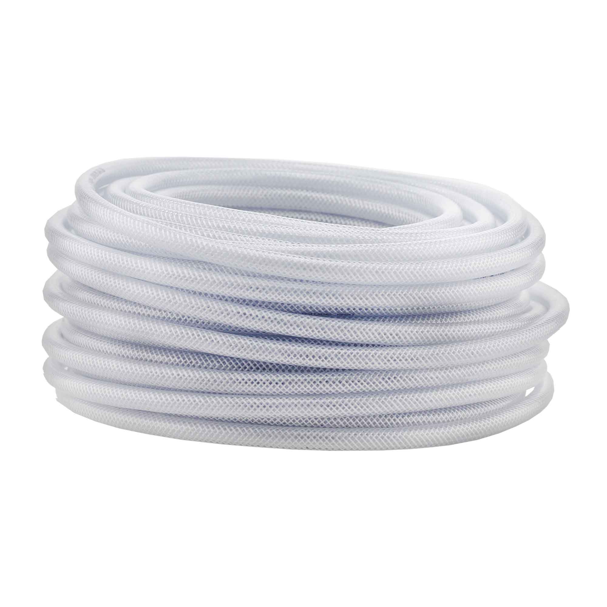 Tuyau en PVC clair renforcé de polyester, 7/8" OD x 5/8" ID x 100'