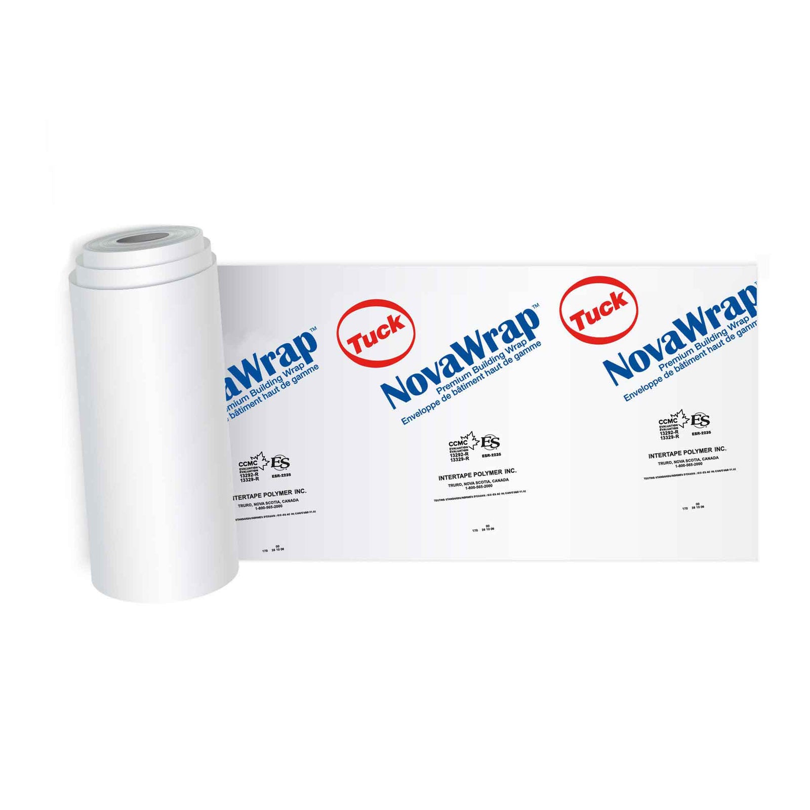 Pare-air Novawrap revêtement de bâtiment synthétique, 3' x 100'  