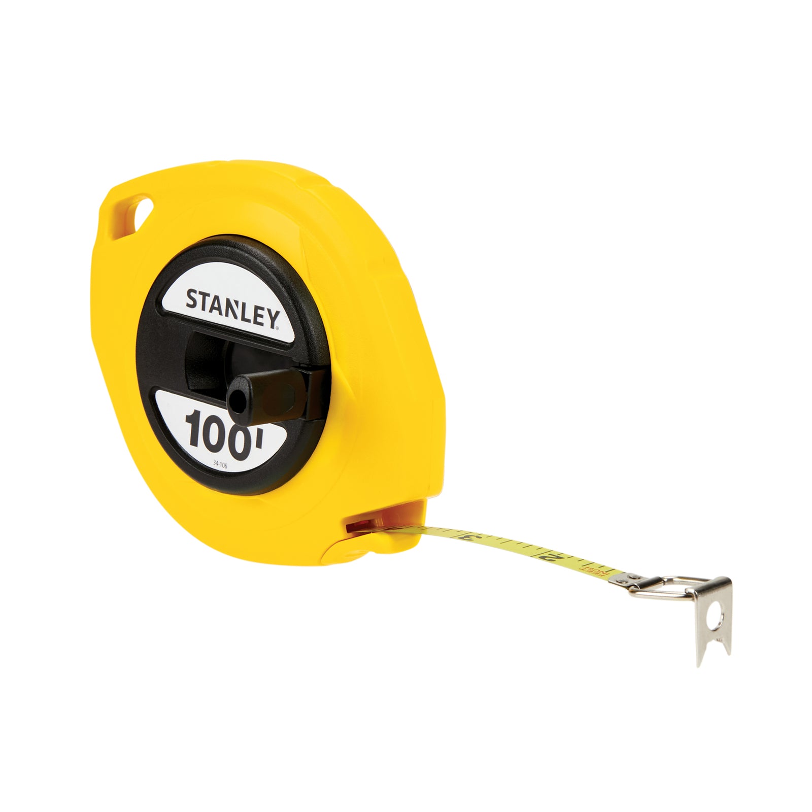 Long ruban à mesurer en acier de 100 pi