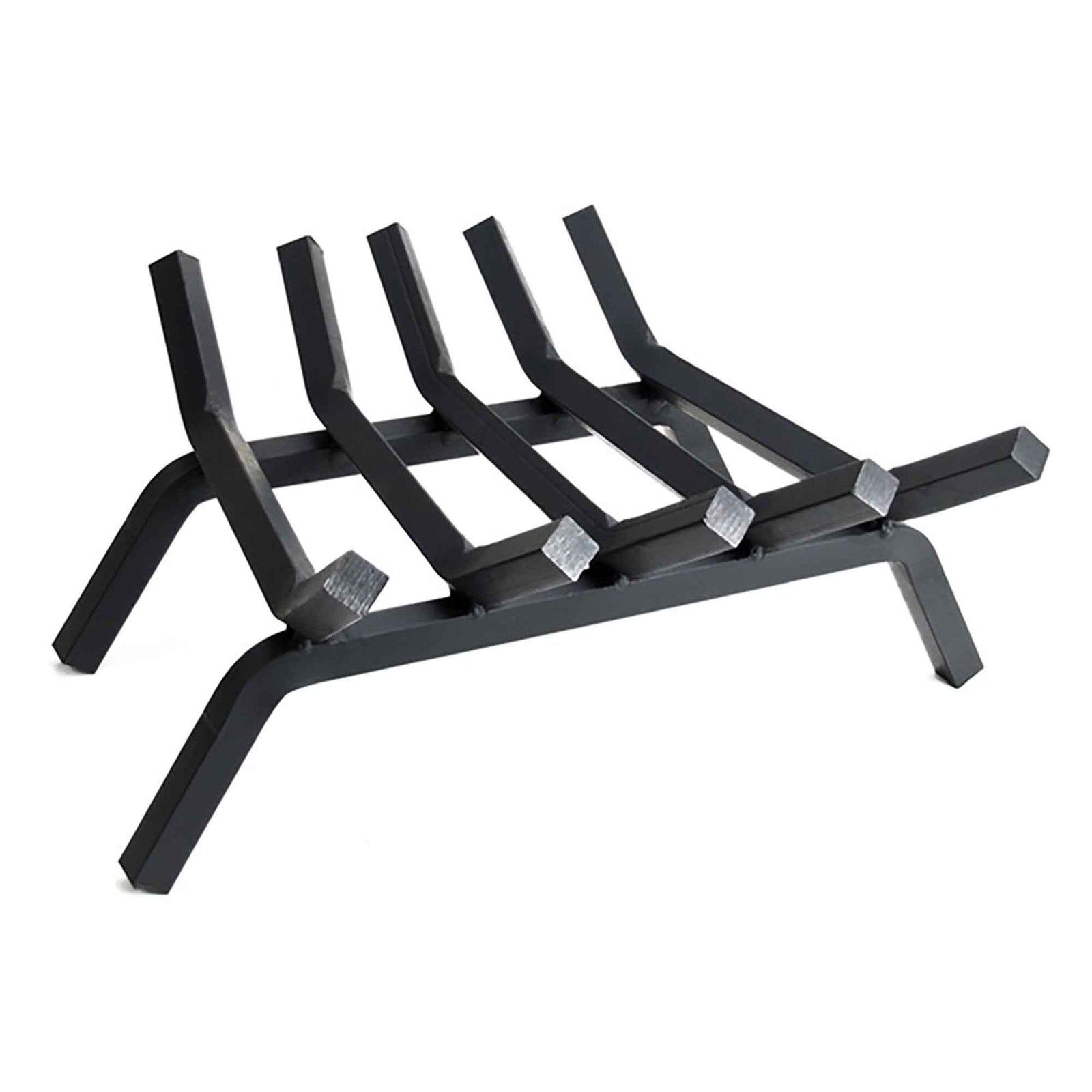 Grille porte-bûches en acier 3/4'', 13,58'' x 18,5'' x 7,68''