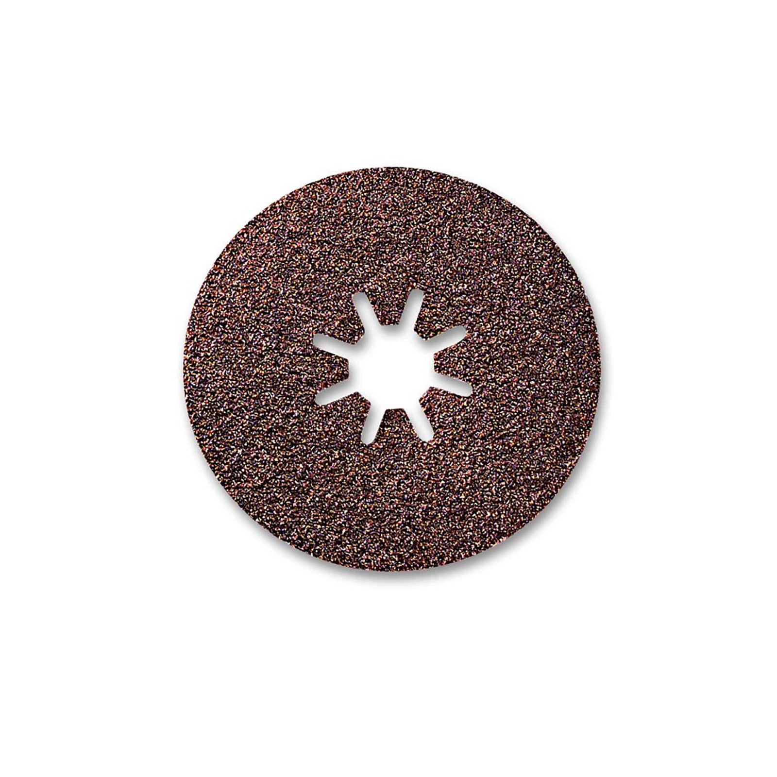 Disque de ponçage rouge à fibre de résine, 4-1/2" x 7/8" (grain 120 / extra fin)