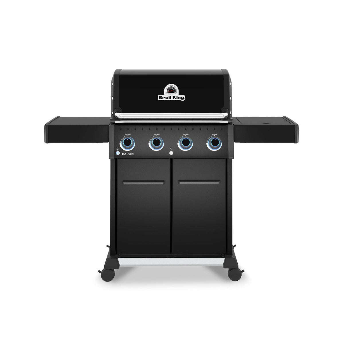 BBQ Broil King Baron 420 Pro Shadow, 40 000 BTU (noir mat)